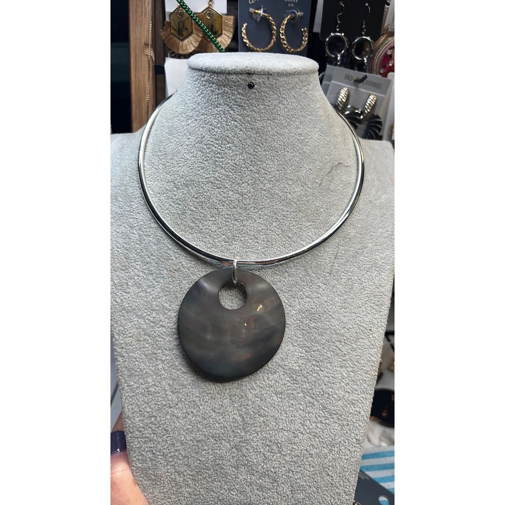 #36. The Eclipse Statement Collar Necklace